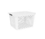 Ezy Storage Brickor Large Deep Lidded Basket