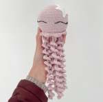 Little O - The Octopus - Pastel Pink