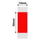 NB150 - - D11 D101 D110 H1S - 14X30MM - 210 Ruby Red Labels