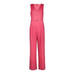 V-neck Linen Jumpsuit