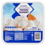 No Name Vanilla Frozen Dessert 5L