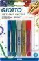 Metallic Glitter Glue 10.5ML X 5 - In Blister Pack