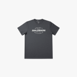Salomon Mens Cruiser Short Sleeve Tee Black Mel - 10XL
