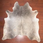 Aa Grade Cow Hide 036 Grey L - Large Grey Solid