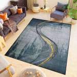 Smte 200CM X 150CM Modern Printed 3D Design Rug 115 With Keychain