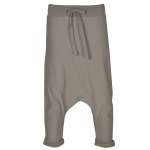 Cropped Harem Trackpants - Taupe Free