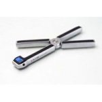 Compact Electronic Kitchen Scale Steel Finish