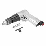 High Speed Pneumatic Drill Reversible Rotation Air Drill Tool For Hole Drilling 3 8" 1700RPM
