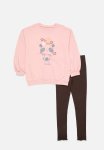 PoP Candy Sweat Top & Legging Set-pink & Black