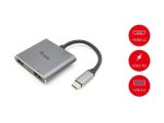 Equip Hub Type-c To Dual HDMI Pd