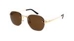 Cartier Core Range Sunglasses In Black & Gold - Black And Gold