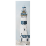 Lighthouse Wall Art Canvas Painting 300 X 900