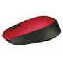 Logitech M171 Wireless Mouse Red & Black