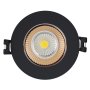 Eurolux - TI Lights - Downlight - Polycarbonate - Black/rose Gold - 2 Pack