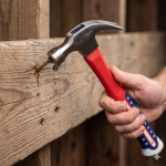 Polished 16OZ Claw Hammer With Shock-reduction Grip