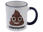 Emoji Poop Happens - Sublimation Mug