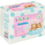 Sensitive Baby Wipes 3 X 80 Pack