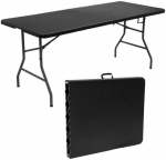 Zs - 1.8M Heavy Duty Plastic Folding Table - White