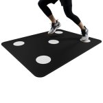 Motionchic Dot Drill Mat For Reaction Speed Training Non-slip 48.5 X 36 Inch Basketball Soccer Footwork Training Mat For Sports
