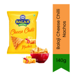 Cheese Chilli Nachos 140G Spicy Cheesy Tortilla Chips Crunchy Corn Snack Ready-to-eat South Africa India Bazaar - 140G