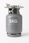 5KG Gas Cylinder And Cooker Top Combo Deal