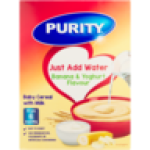 Purity From 6 Months Banana & Yoghurt Flavour Baby Cereal With Milk 200G
