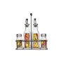 Oil & Vinegar/ Salt & Pepper Dispenser Stand 5PCS