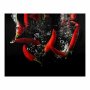 Decorative Glass Wall Tile 898 X 700 X 6MM Chilli