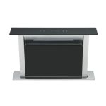 Falco 60CM Black Glass Down Draft Extractor - FAL-60-DDG-BG