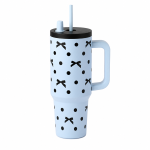 Insulated Travel Mug Tumbler 710ML With Straw