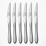 6-PIECE Teardrop Steak Knife Set