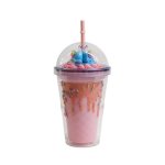 Unicorn Inspired 450ML Double Wall Cup Multicoloured