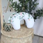 Feeding Pillow Cover Safari And Friends With Pennygum And Roses Set