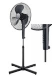 Mellerware Pedestal 40CM Fan - Black