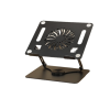 1PC 360 Rotating Base Notebook Computer Stand Adjustable Lifter Cooling Fan