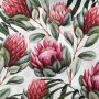 Protea Floral Shower Curtain Fabric