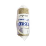 20'S Clear Heavy Duty Utility Roll Refuse Bags