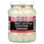 Sweet White Cocktail Onions 340G