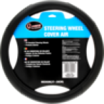 Medium Black Air Steering Wheel Cover