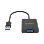 Orico USB3.0 To Vga Adapter Black