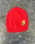Qtee Red Beanie One Size