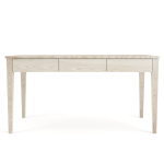 Laila Tapered Desk With 3 Drawers - Ashwood