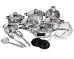 Smte 21 Piece Pot Set SW-21S With Keychain