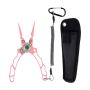 Fishing Pliers Saltwater Resistant Multitool Ergonomic Handle Line Cutter