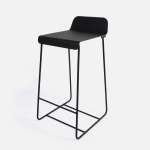 Emerging Creatives Stockholm Kitchen Stool - Ferro Black