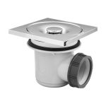 wirquin square shower trap tourbillion - 60mm
