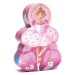 Djeco Silhoutte Puzzle – Ballerina And The Flower 36PC