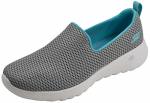Skechers Women's Go Walk Joy Sneaker Grey light Blue 7.5 Wide