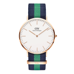 Classic Warwick Rose Gold Eggshell White 40MM Watch