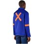 Site Premium Polycotton Jacket Reflective Arms & Back Orange Tape